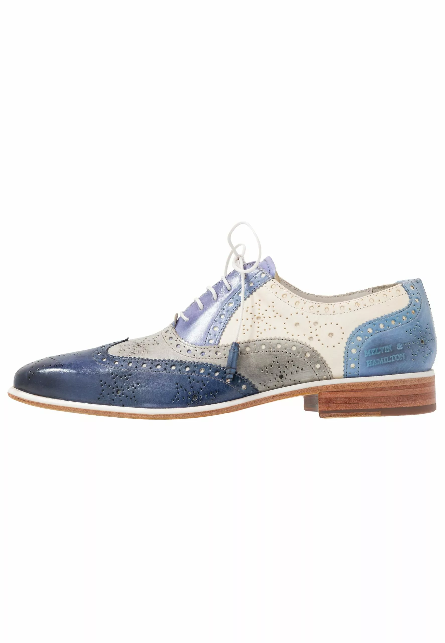 MELVIN & HAMILTON Jeff - Veterschoenen - Navy 3 MELVIN & HAMILTON Jeff - Veterschoenen - Navy