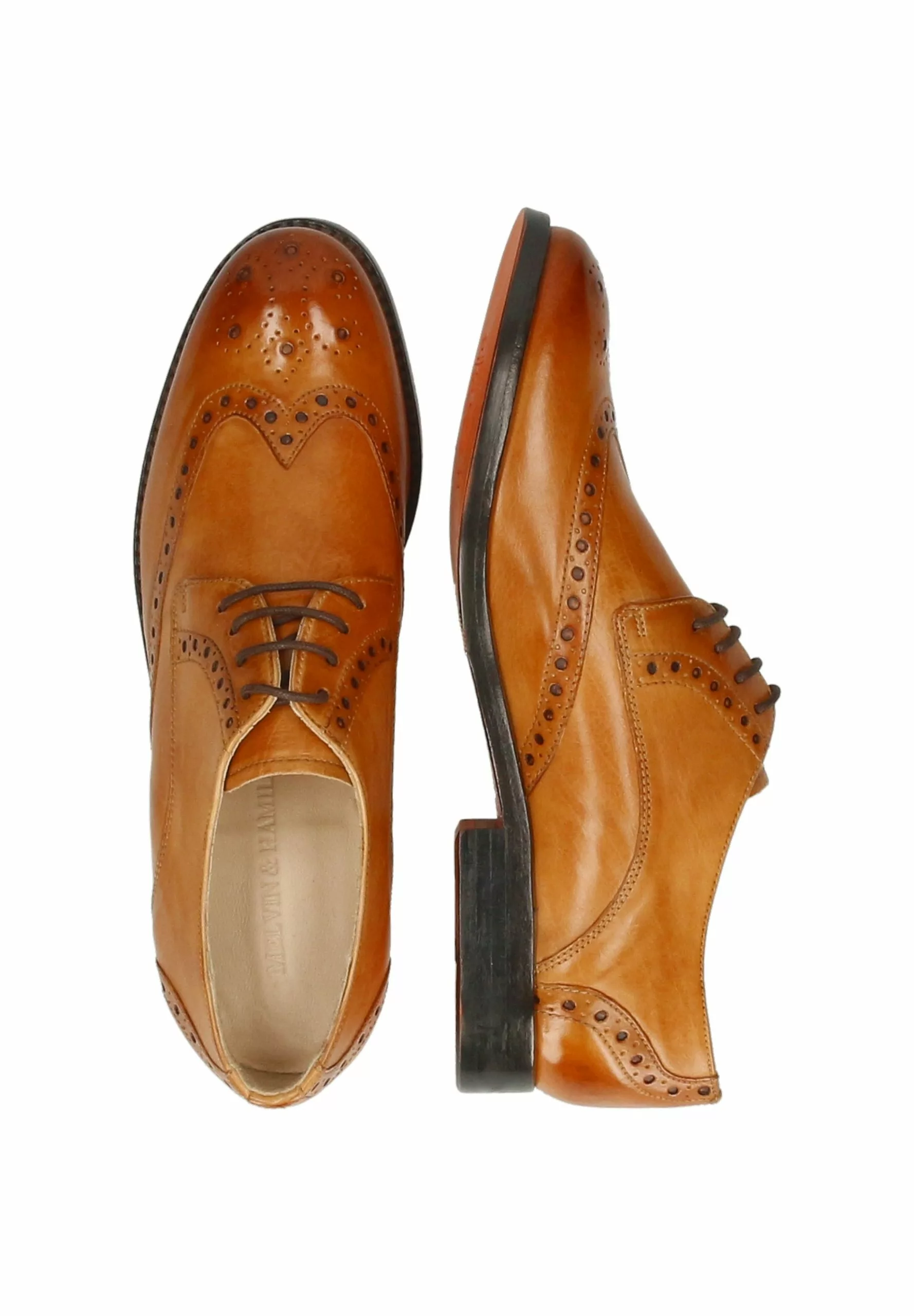 MELVIN & HAMILTON Amelie 3 Mexico Dry Hay - Veterschoenen - Hellbraun 5 MELVIN & HAMILTON Amelie 3 Mexico Dry Hay - Veterschoenen - Hellbraun - Afbeelding 3