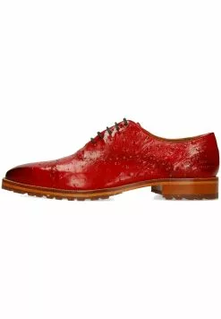 MELVIN & HAMILTON Jeff 8 Ostrich Burnt- Veterschoenen - Rot