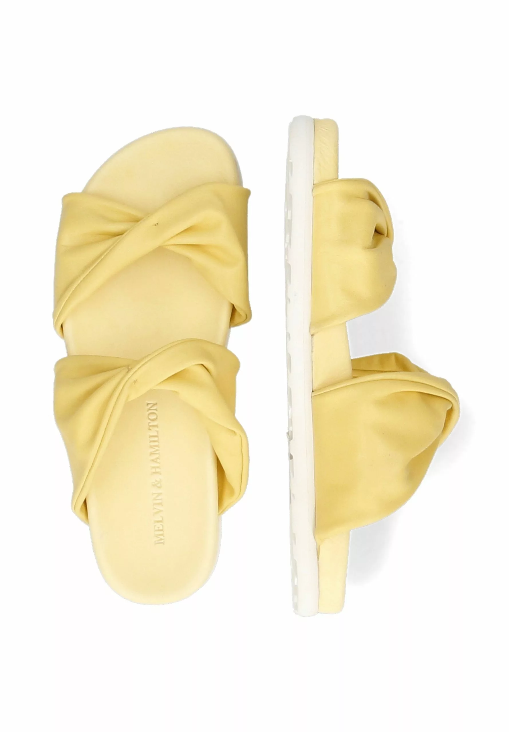 MELVIN & HAMILTON Muiltjes - Geel 5 MELVIN & HAMILTON Muiltjes - Geel - Afbeelding 3