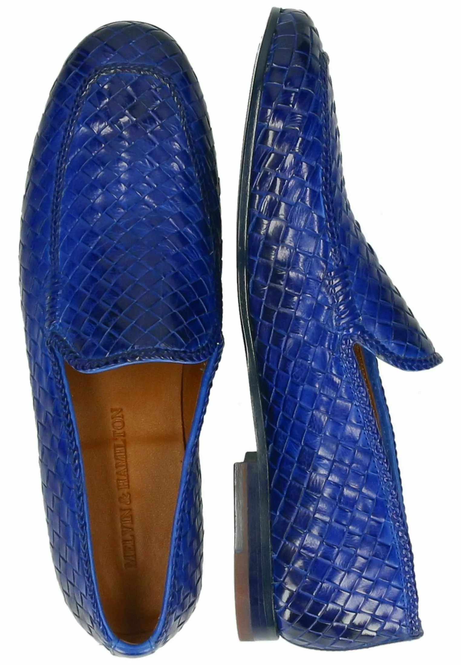 MELVIN & HAMILTON Instappers - Electric Blue 5 MELVIN & HAMILTON Instappers - Electric Blue - Afbeelding 3