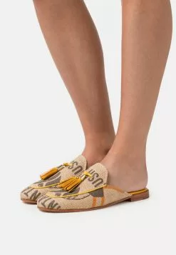 MELVIN & HAMILTON Scarlett- Muiltjes - Coffee/Sun/Goldd/Beige/Natural