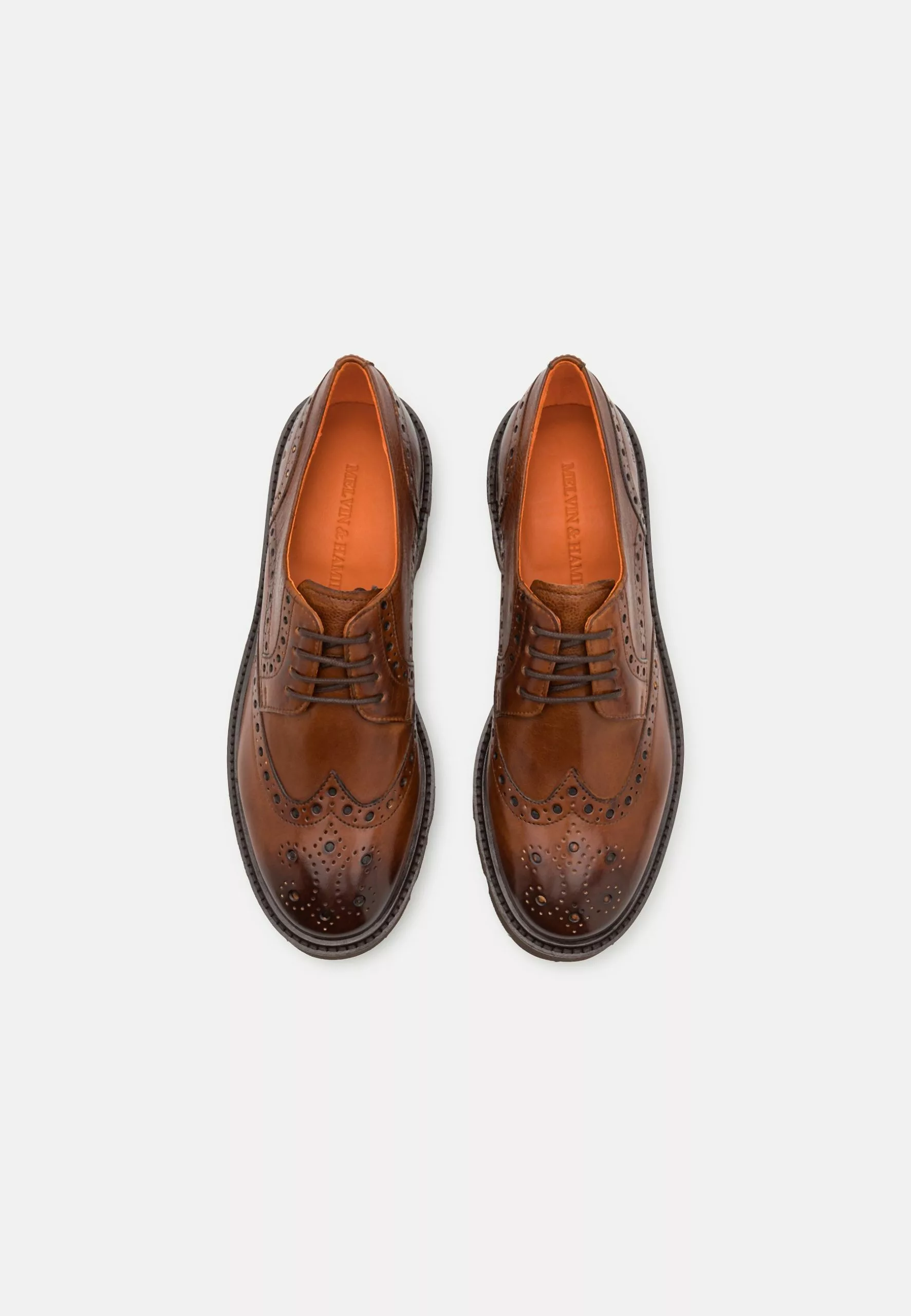 MELVIN & HAMILTON Veterschoenen - Burnt Orange/Brown 7 MELVIN & HAMILTON Veterschoenen - Burnt Orange/Brown - Afbeelding 5