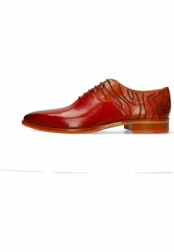 MELVIN & HAMILTON Lewis 53 Crust Crust Lasercut - Veterschoenen - Rot