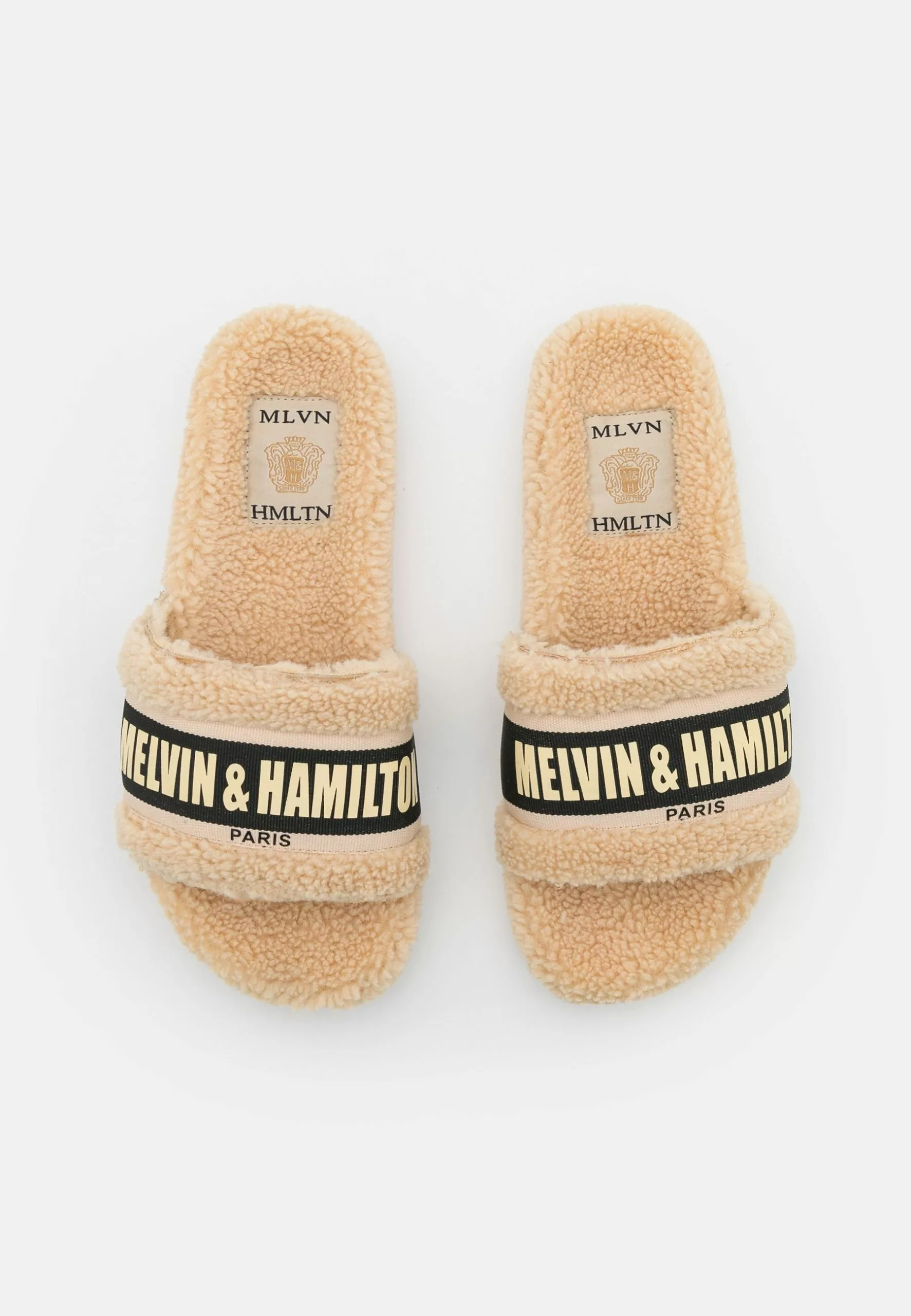 MELVIN & HAMILTON Wilma 34 - Muiltjes - Beige/Black/Off-White 8 MELVIN & HAMILTON Wilma 34 - Muiltjes - Beige/Black/Off-White - Afbeelding 6