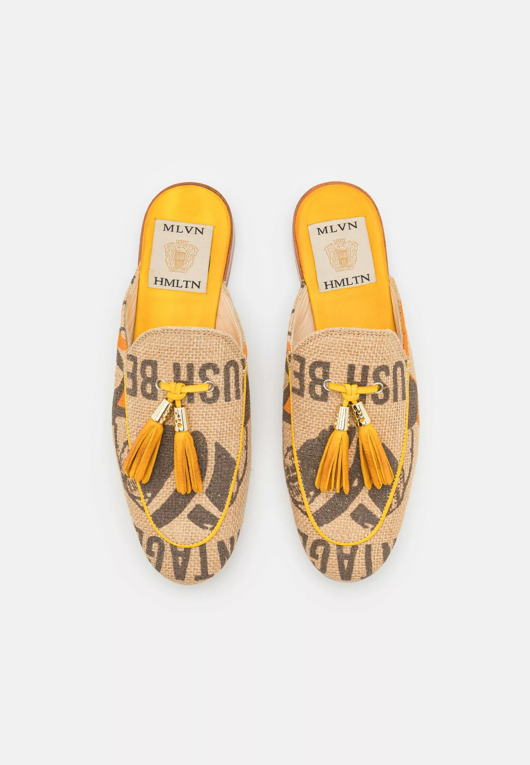 MELVIN & HAMILTON Scarlett- Muiltjes - Coffee/Sun/Goldd/Beige/Natural 8 MELVIN & HAMILTON Scarlett- Muiltjes - Coffee/Sun/Goldd/Beige/Natural - Afbeelding 6