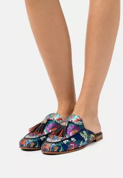 MELVIN & HAMILTON Scarlett 2 - Muiltjes - Korela/Navy/Orange/Gold/Rich Tan/Black/Natural