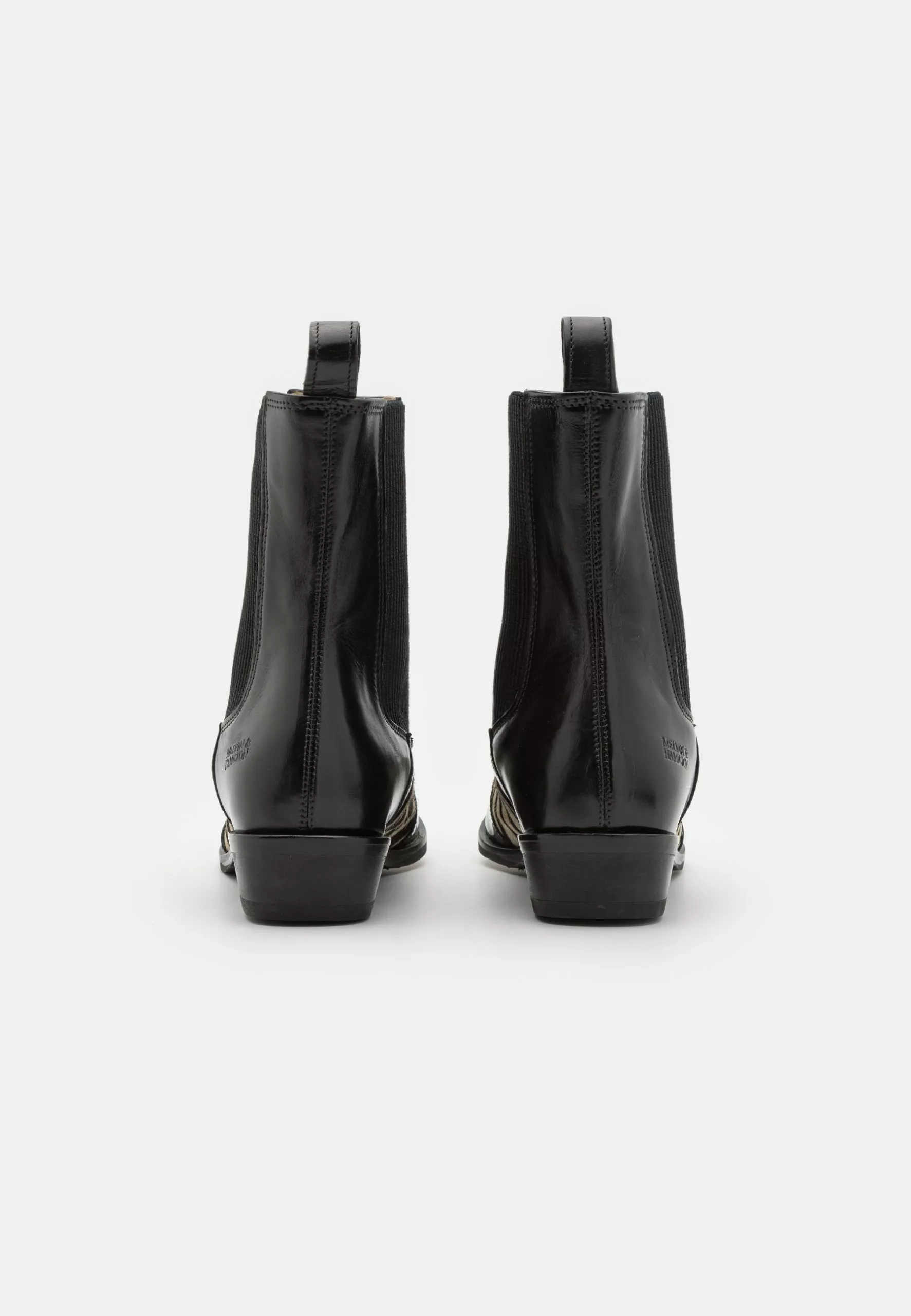 MELVIN & HAMILTON Marlin 74 - Cowboy-/Bikerlaarsjes - Black/White/Beige 5 MELVIN & HAMILTON Marlin 74 - Cowboy-/Bikerlaarsjes - Black/White/Beige - Afbeelding 3