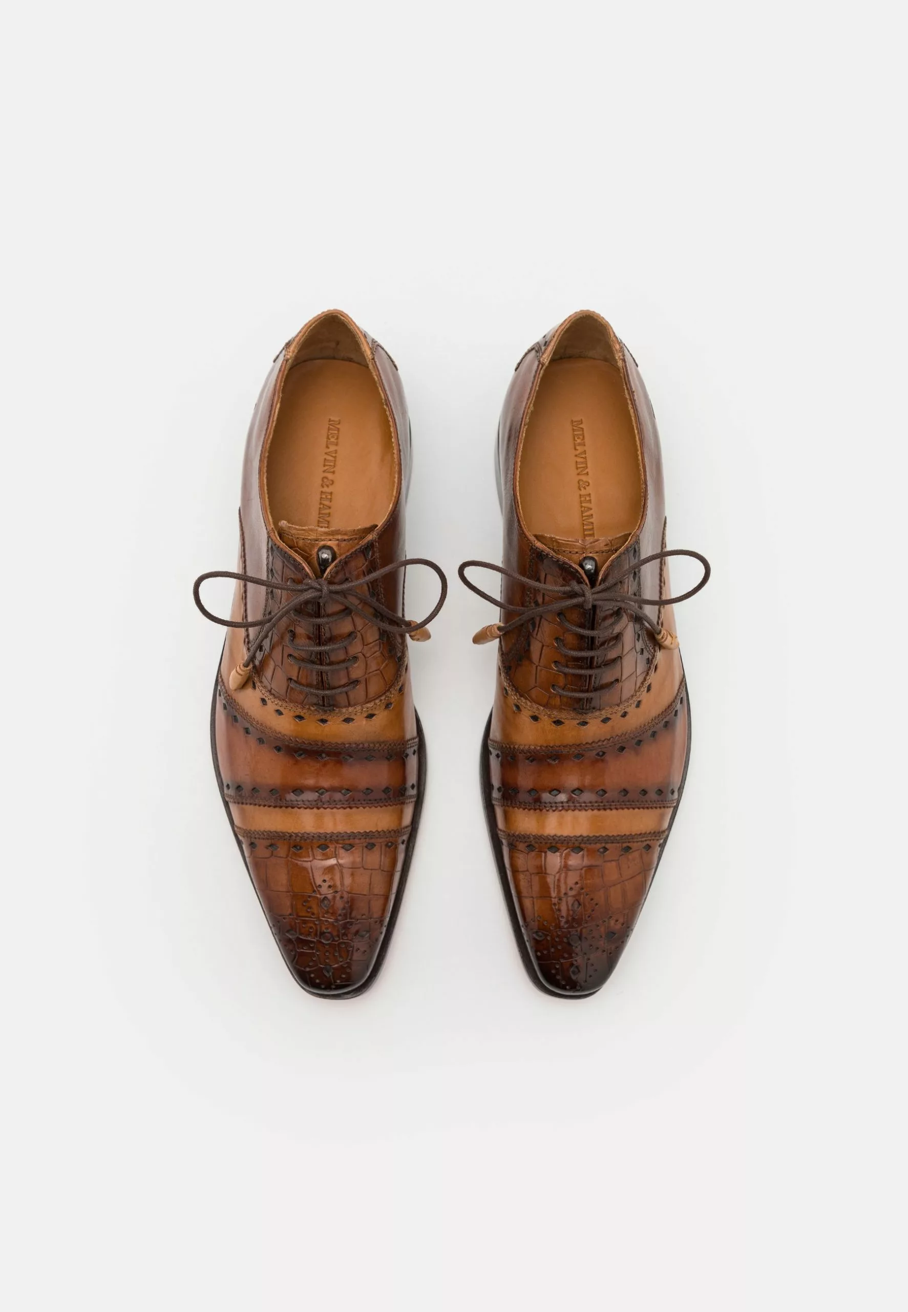 MELVIN & HAMILTON Elvis 62 - Veterschoenen - Wood 5 MELVIN & HAMILTON Elvis 62 - Veterschoenen - Wood - Afbeelding 4