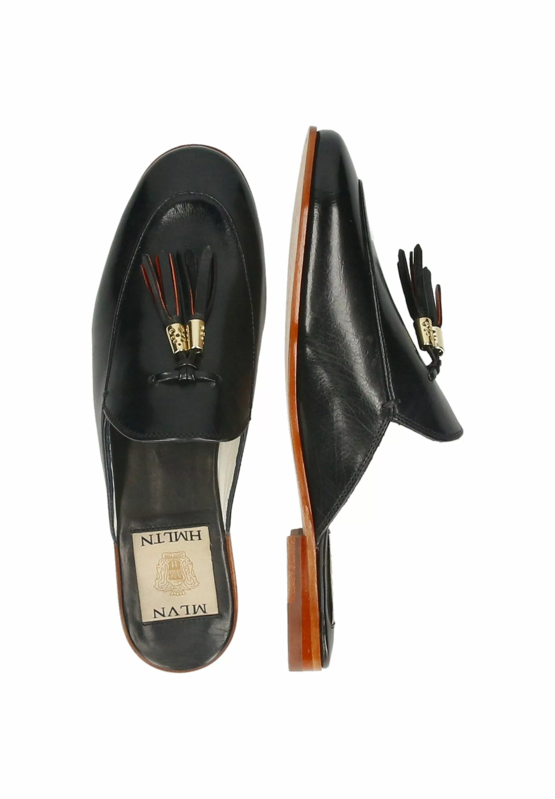 MELVIN & HAMILTON Scarlett- Muiltjes - Black 4 MELVIN & HAMILTON Scarlett- Muiltjes - Black - Afbeelding 2