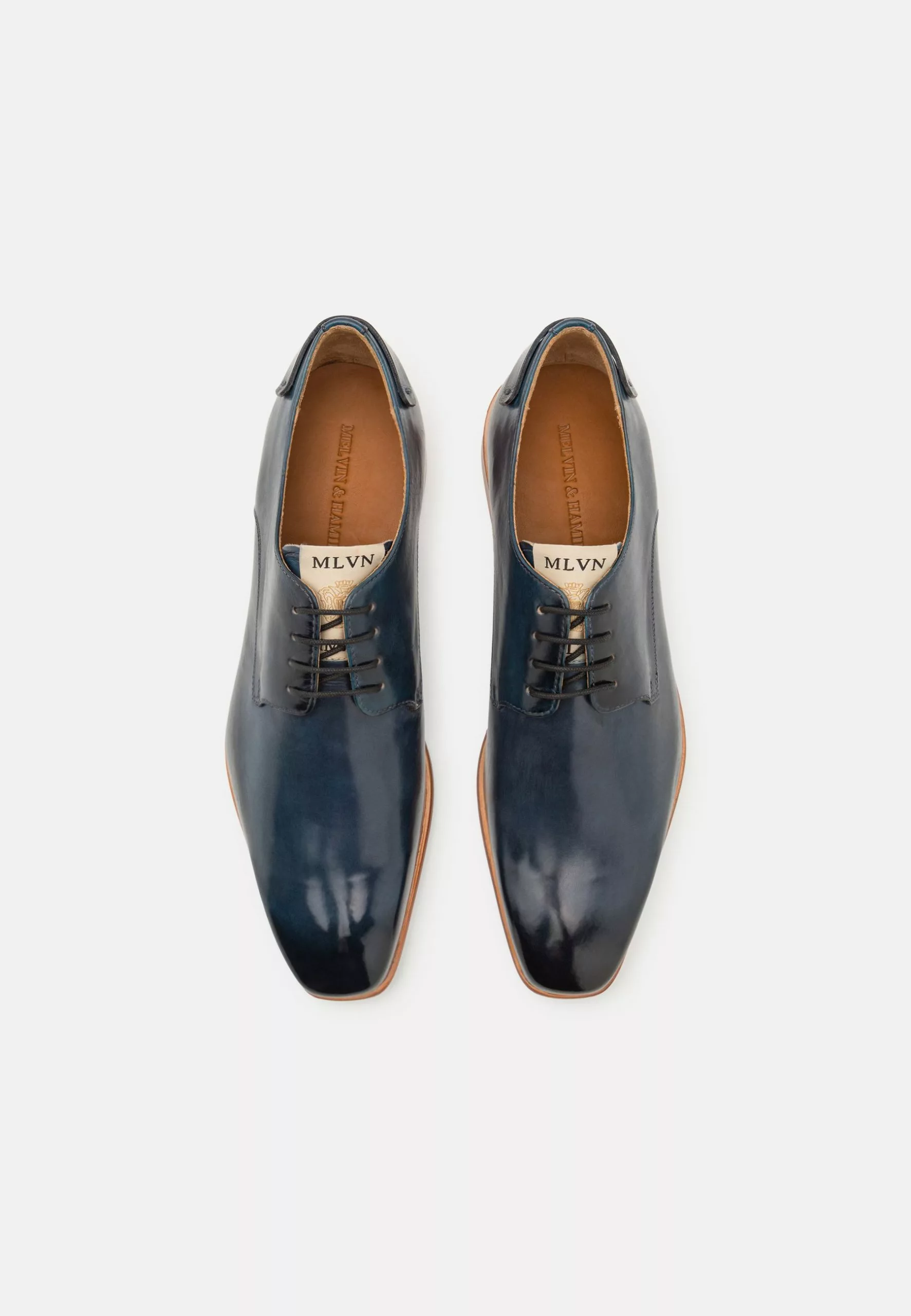 MELVIN & HAMILTON Bond 1 - Veterschoenen - Navy Washed 6 MELVIN & HAMILTON Bond 1 - Veterschoenen - Navy Washed - Afbeelding 4