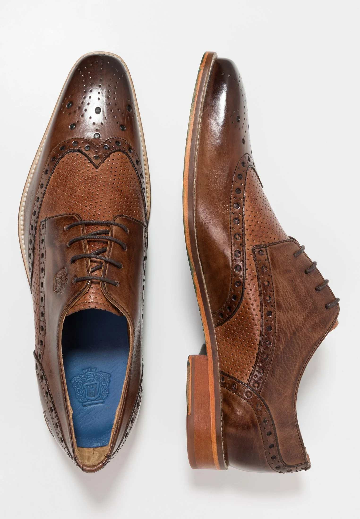 MELVIN & HAMILTON Martin 15 - Veterschoenen - Mid Brown/Wood/Brown 4 MELVIN & HAMILTON Martin 15 - Veterschoenen - Mid Brown/Wood/Brown - Afbeelding 2