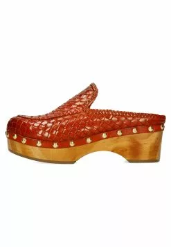 MELVIN & HAMILTON Flora 13 Peru Rivets - Clogs - Rood