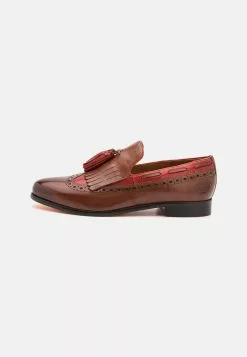 MELVIN & HAMILTON Selina - Instappers - Red/Brown