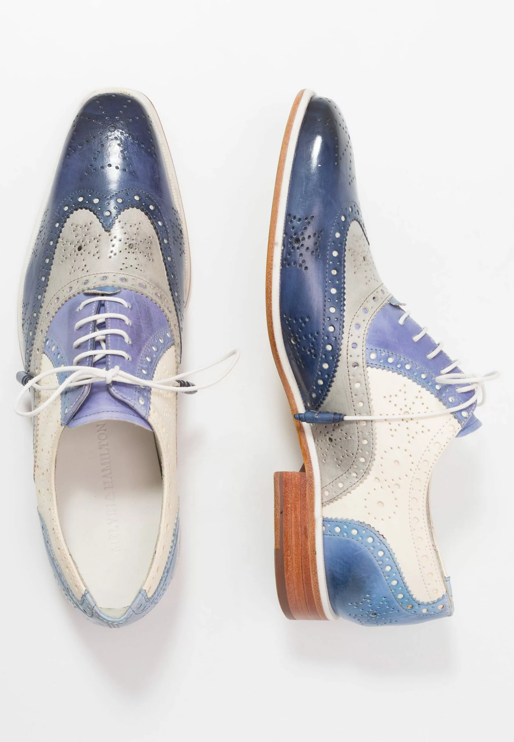 MELVIN & HAMILTON Jeff - Veterschoenen - Navy 4 MELVIN & HAMILTON Jeff - Veterschoenen - Navy - Afbeelding 2