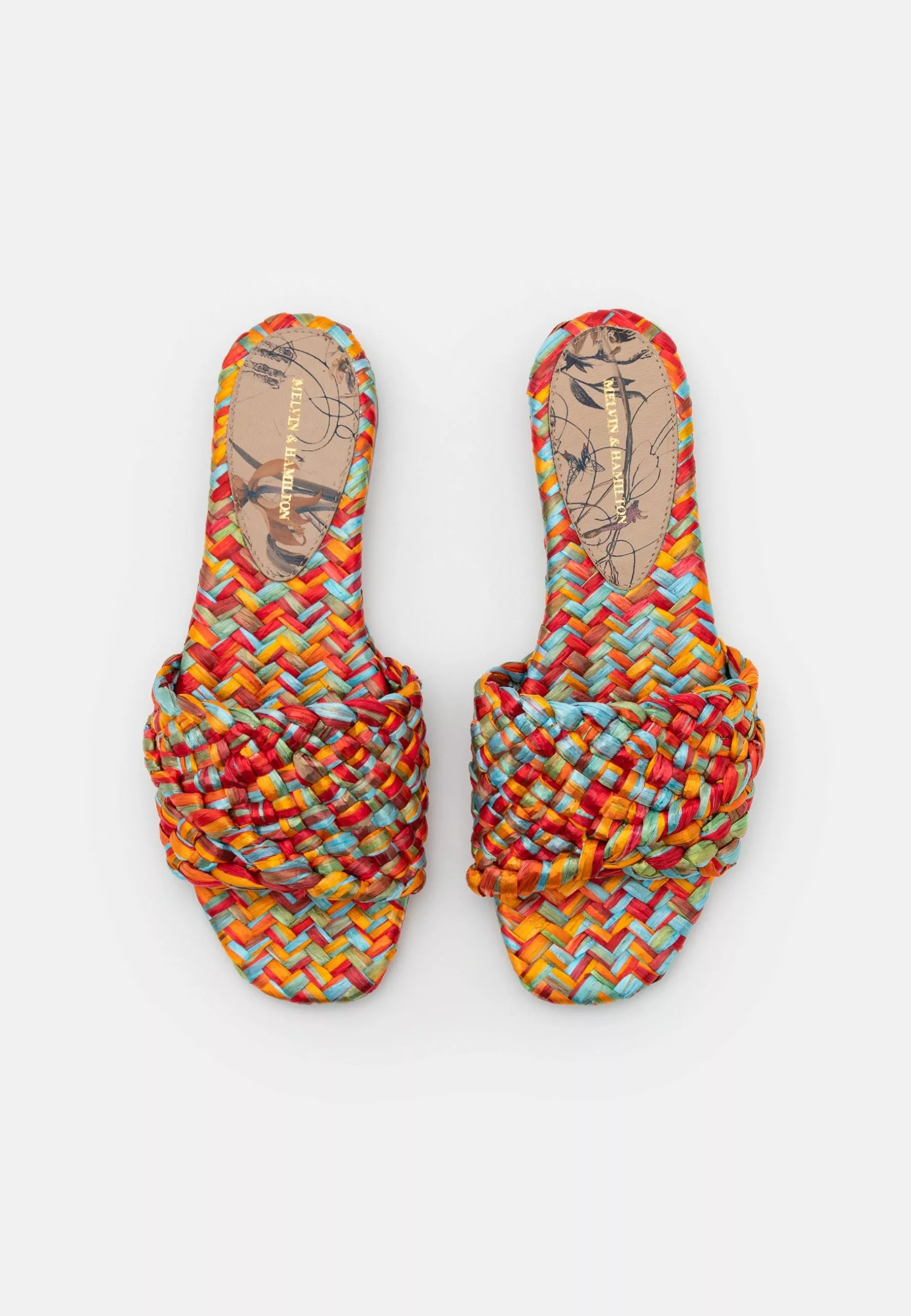 MELVIN & HAMILTON Elodie 53 - Muiltjes - Arancio Rosa/Egg/Beige/Natural 8 MELVIN & HAMILTON Elodie 53 - Muiltjes - Arancio Rosa/Egg/Beige/Natural - Afbeelding 6