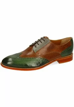 MELVIN & HAMILTON Bobby 1 Dice Prato Crust Perfo - Veterschoenen - Brown