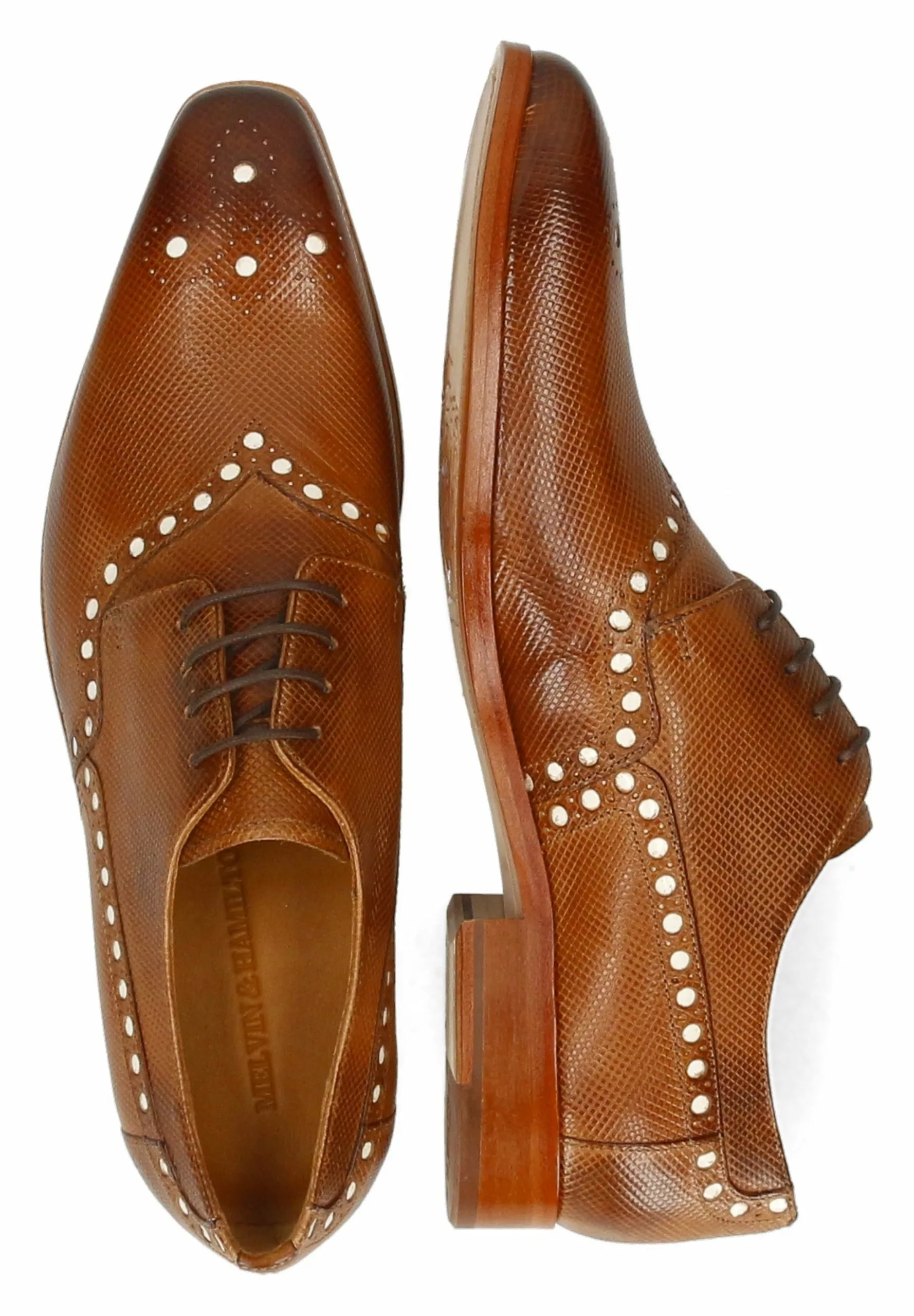 MELVIN & HAMILTON Lance 66 Dice Lion Underlay - Veterschoenen - Brown 4 MELVIN & HAMILTON Lance 66 Dice Lion Underlay - Veterschoenen - Brown - Afbeelding 2